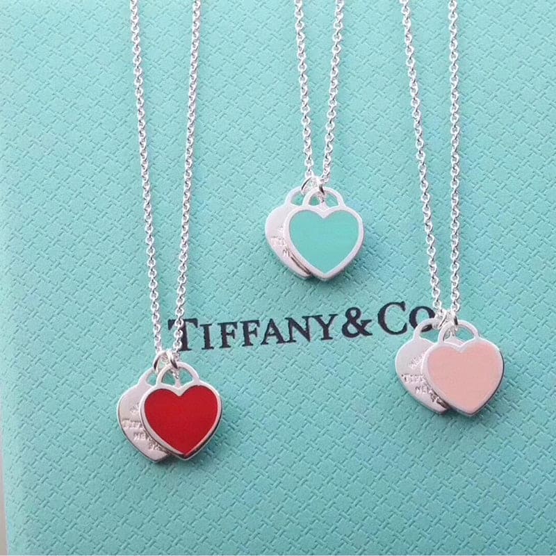 Blue Heart Necklace