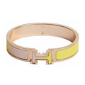 Hermes Clic Multicolour 18K Gold Bracelet
