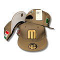 New Era 59Fifty Mexico World Baseball Classic Hat Brown – Snapback Cap