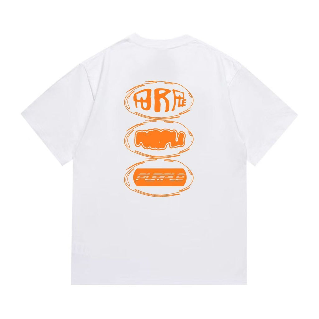 BAPE Orange Graphic Short-Sleeve T-Shirt — back