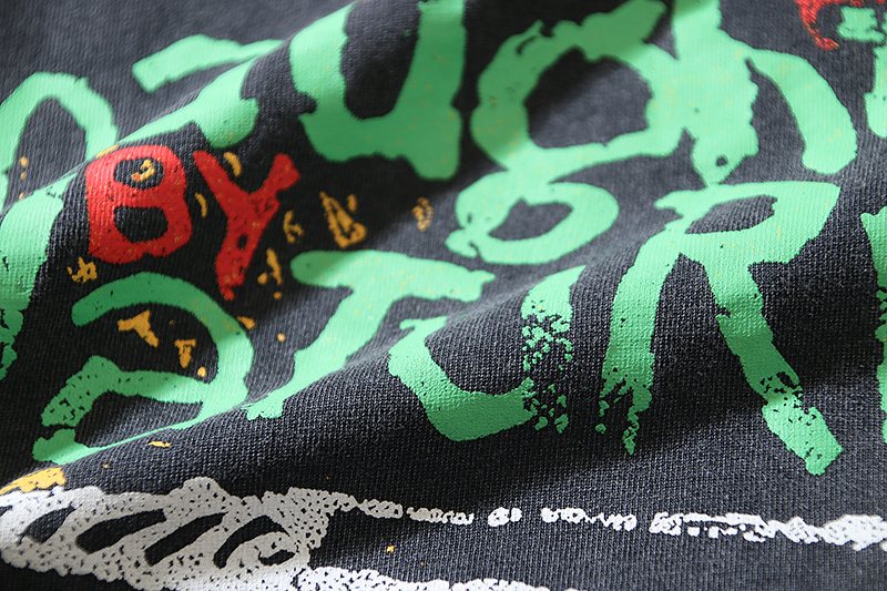VALE USA Paradise Nature Washed Graphic T-Shirt — detail