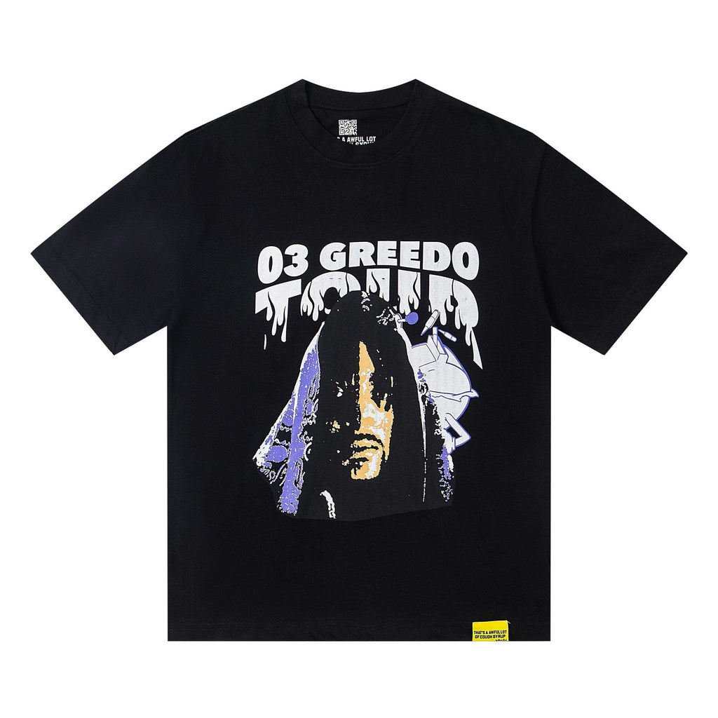 THAT'S A AWFUL LOT OF COUGH SYRUP Portrait Tour Graphic T-Shirt — hero