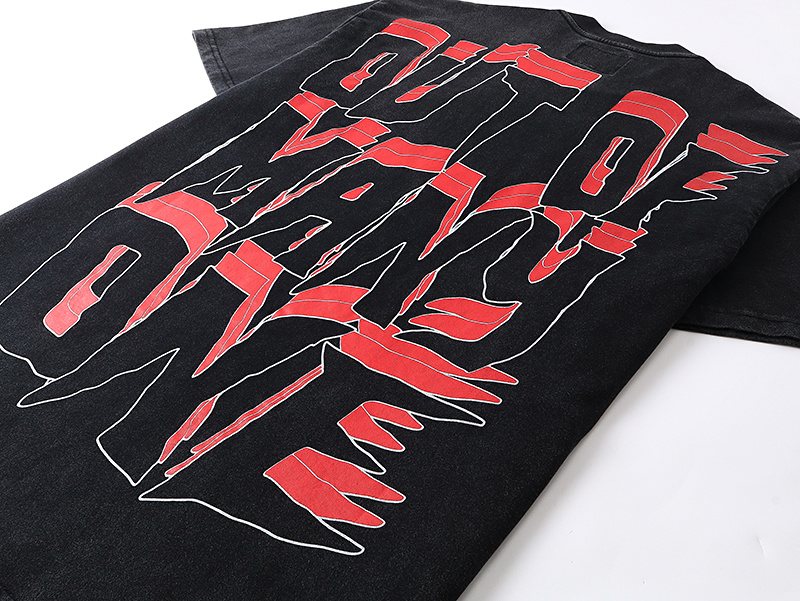 Godspeed Skeleton Racing Graphic T-Shirt — detail