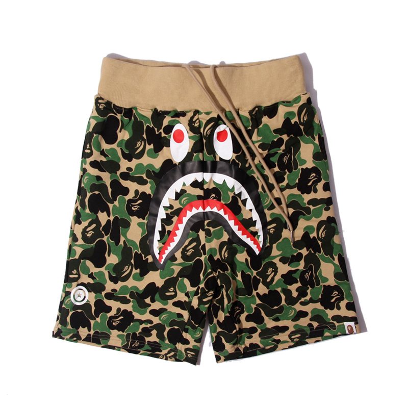 BAPE WGM Camouflage Graphic Shorts — back