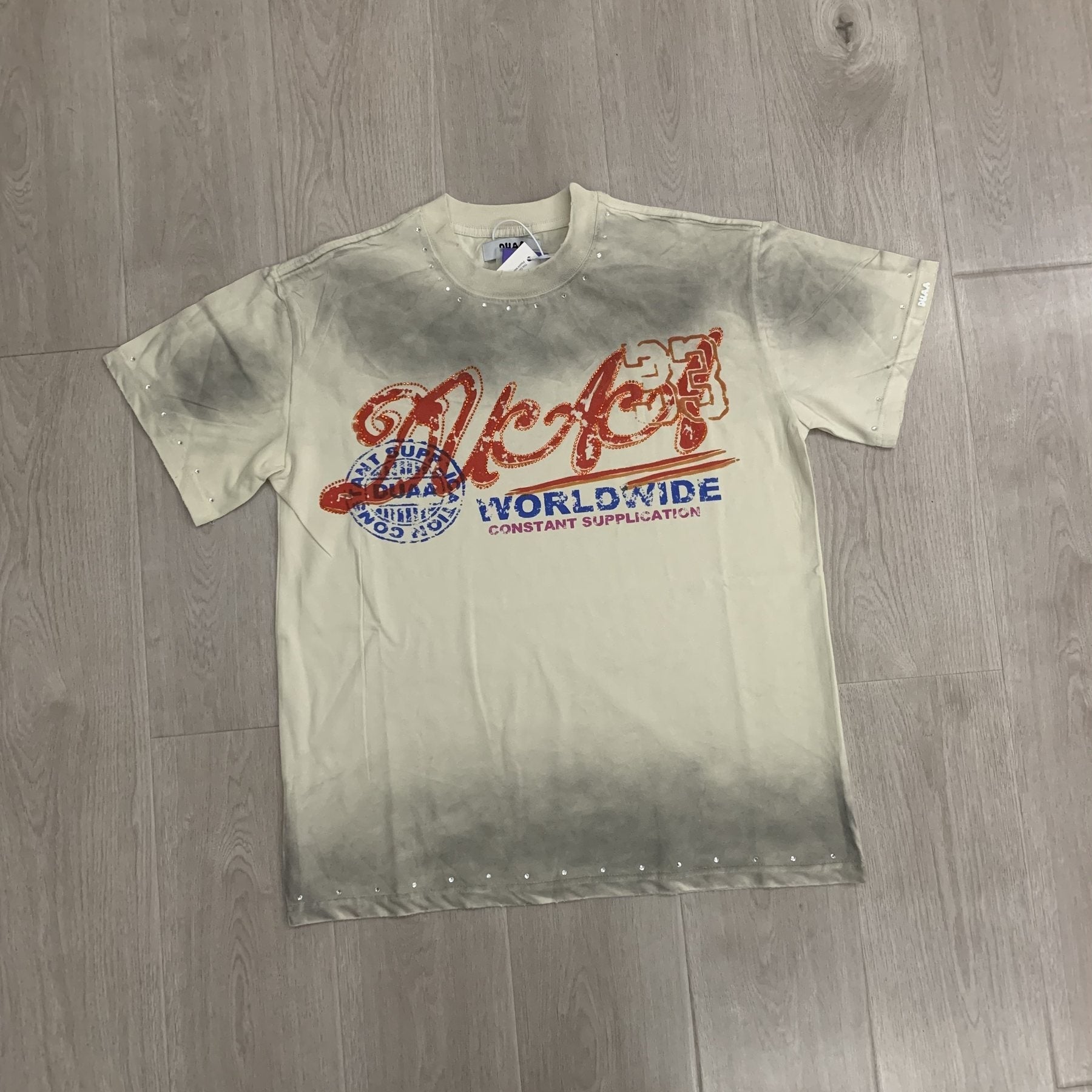 DUAA Upper Hand Graphic T-Shirt — front