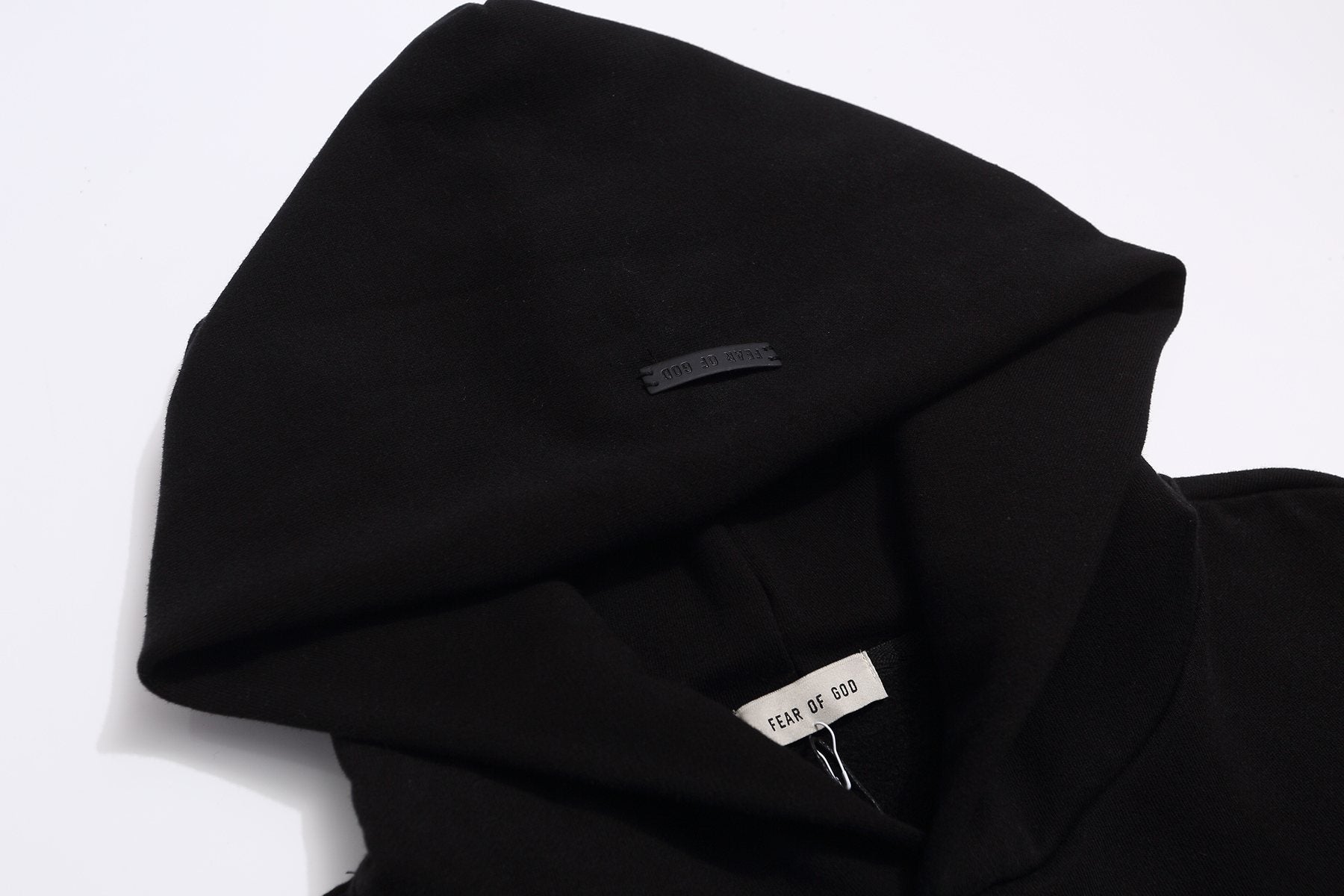 Fear of God Is Love Washed Graphic Hoodie — detail