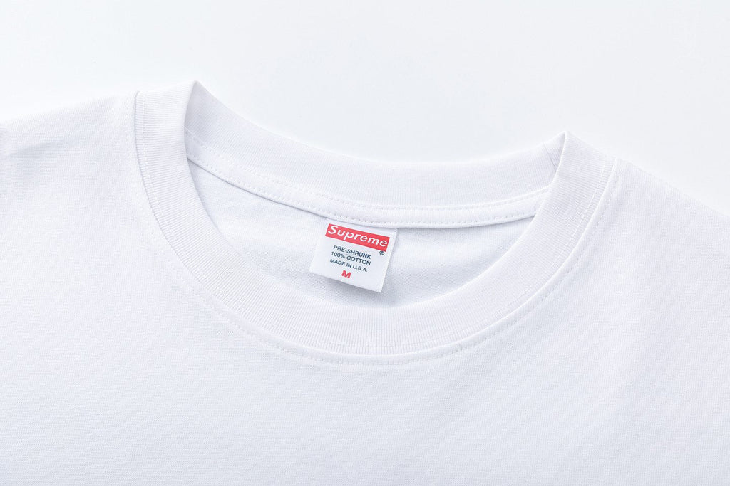 Supreme World Famous Short-Sleeve Graphic T-Shirt — neck_label