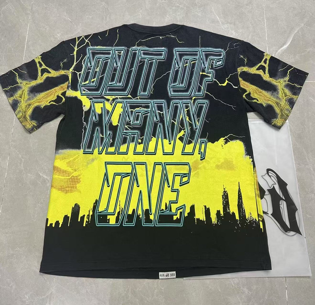 Godspeed Out of Many One Graphic T-Shirt — back
