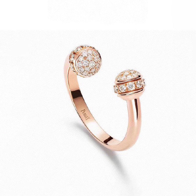 Open 18K Rose Gold Ring