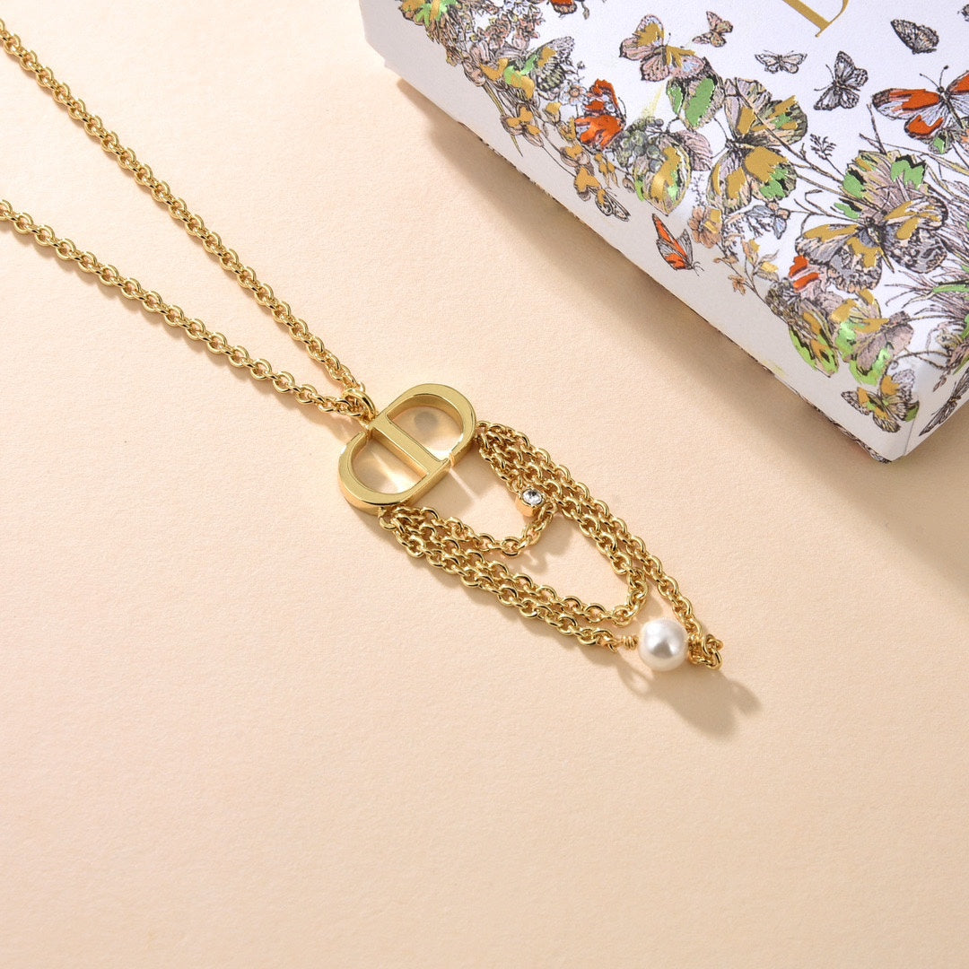 Dior Chain 18K Gold Necklace