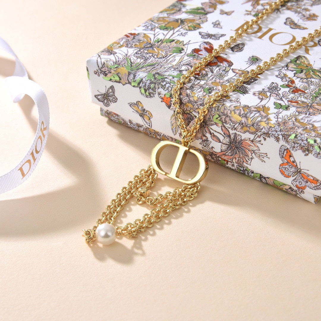 Dior Chain 18K Gold Necklace